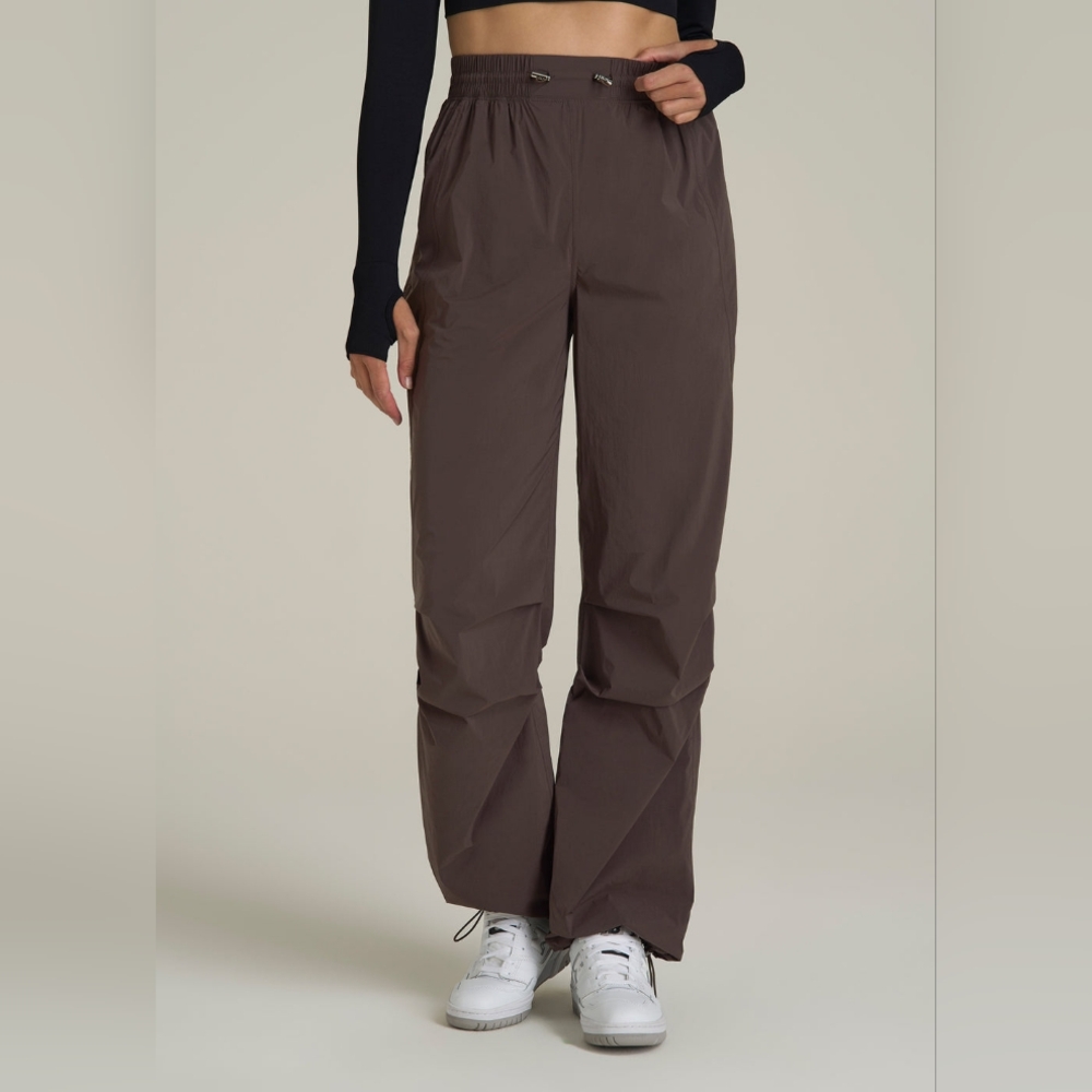 American Tall Espresso Parachute Jogger